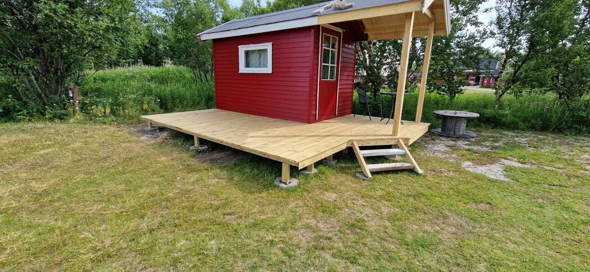 Bungalaven Lodge As Borselv Exterior photo